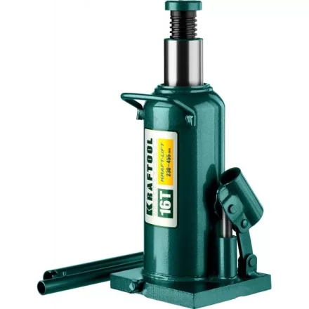 Домкрат гидравлический бутылочный &quot;Kraft-Lift&quot;, сварной, 16т, 230-455мм, KRAFTOOL 43462-16 43462-16_z01 купить в Урае