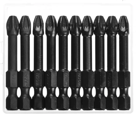 ЗУБР PZ3, 10 шт, 50 мм, ударные биты, Профессионал (26023-3-50-S10) купить в Урае
