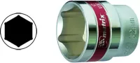 Головка торцевая 15 мм 6-гранная CrV под квадрат 1/2" хромированная MATRIX MASTER 13115