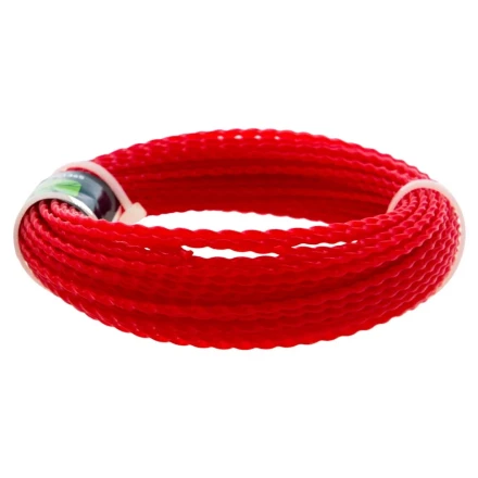 Леска для триммера овальная витая, 2.0 мм х 15 м, Россия Сибртех 961365 купить в Урае