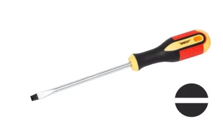 Отвертка шлиц. 1,2х8,0х150мм,трехкомп рук. 19617 купить в Урае