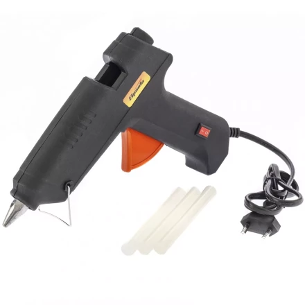 Клеевой пистолет 12 мм 80 Вт  выключатель кейс SPARTA 93033 купить в Урае