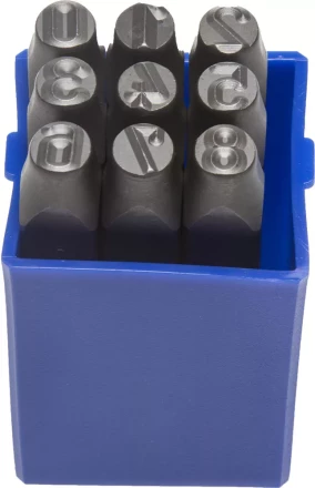 Клейма ЗУБР цифровые арабские, шрифт 8мм 21501-08_z01 купить в Урае