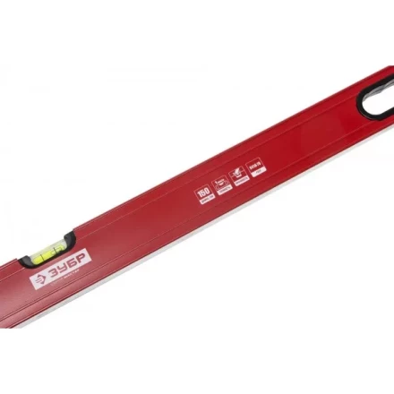 Уровень ЗУБР &quot;МАСТЕР&quot; &quot;УС - 5&quot; коробчатый усиленный, фрезерованный, 3 глазка, крашенный, с ручками, 150см 34585-150 купить в Урае