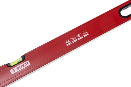 Уровень ЗУБР &quot;МАСТЕР&quot; &quot;УС - 5&quot; коробчатый усиленный, фрезерованный, 3 глазка, крашенный, с ручками, 150см 34585-150 купить в Урае