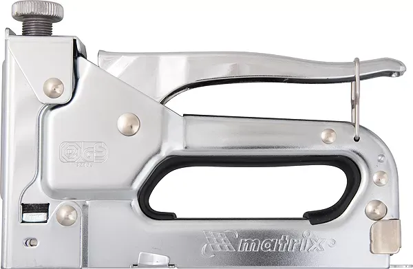 Степлер мебельный регулируемый тип скобы 53 4-14 мм MATRIX MASTER 40902 купить в Урае