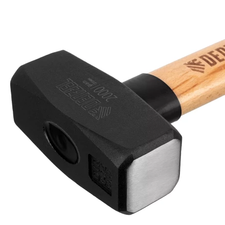 Кувалда, 2000 г Denzel, кованая головка, буковая рукоятка 11021 купить в Урае