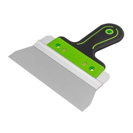 Шпатель фасадный Сибртех , нержавеющая сталь 420S45, 200 мм, 2-компонентная ручка, 85591 купить в Урае