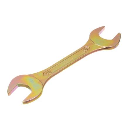 Набор ключей рожковых Сибртех 15281, 6-32 мм, 12 шт, желтый цинк купить в Урае