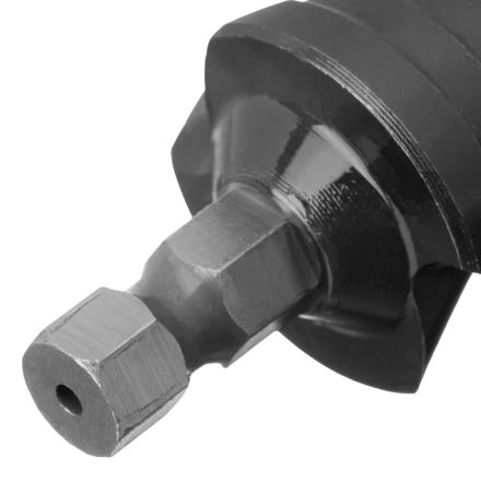 Сверло ступенчатое Denzel 723606, 4-6-8-10-12-14-16-18-20-22-24-26-28-30-32 мм, Р6М5, 6-гр. хвостовик купить в Урае