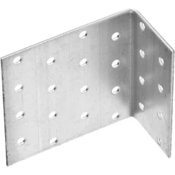 Крепежный угол ЗУБР "МАСТЕР" анкерный, 80х80х40мм, 20шт 310225-080-080