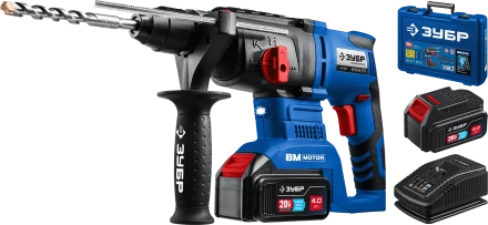 Бесщеточный перфоратор, 2 АКБ T7 (4 Ач), в кейсе PB-260-42 серия «ПРОФЕССИОНАЛ» купить в Урае