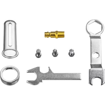 Заклепочник пневматический KRAFTOOL, корпус из алюминия, для заклепок из нержавеющей стали, 2,4-3,2-4-4,8мм 31184 купить в Урае