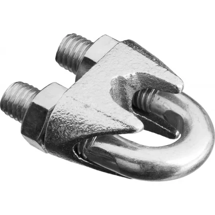 Зажим троса DIN 741, оцинкованный, 10мм, 25 шт, STAYER Master 30535-10 30535-10 купить в Урае