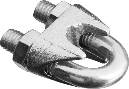 Зажим троса DIN 741, оцинкованный, 10мм, 25 шт, STAYER Master 30535-10 30535-10 купить в Урае