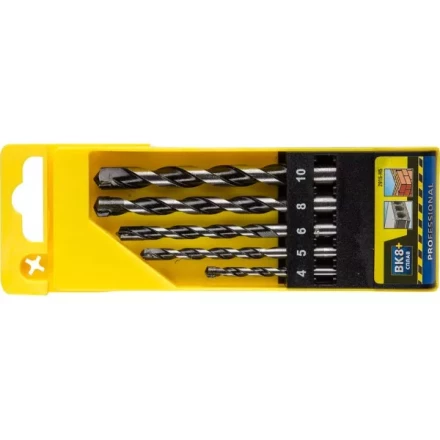 Набор STAYER &quot;PROFESSIONAL&quot;: Свёрла по бетону, ударные 4, 5, 6, 8, 10мм, 5шт 2915-H5 купить в Урае