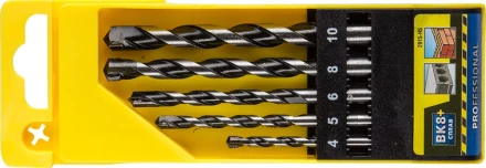 Набор STAYER &quot;PROFESSIONAL&quot;: Свёрла по бетону, ударные 4, 5, 6, 8, 10мм, 5шт 2915-H5 купить в Урае