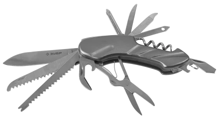 Нож складной многофункциональный 12в1 рукоятка 90 мм ЗУБР МАСТЕР 47781 купить в Урае