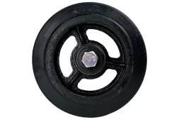 Большегрузное колесо на ось HITCH 152*60 резина черная D63 (SZ085020)