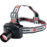 Фонарь наголовный Zoom 3W LED CRE Q5 160 Лм 100 м 3 режима 100% - 50% - стробоскоп 3хААА Stern 90567 купить в Урае