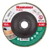 Круг Лепестковый Торцевой (КЛТ) HAMMER КЛТ 1 Ф150х22 Р80 213-029 купить в Урае