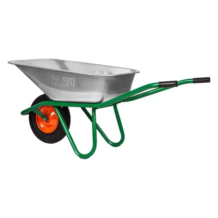 Тачка садово-строительная Palisad 689850, усиленная, грузоподъемность 200 кг, объем 90 л купить в Урае