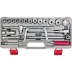 Набор торцовых головок НИЗ &quot;Шоферский инструмент №3&quot;, 1/2&quot;, сталь 40Х, в пластиковом кейсе, 19 предметов 2761-30 купить в Урае