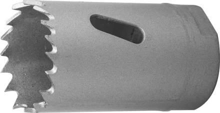 Коронка ЗУБР &quot;ЭКСПЕРТ&quot; биметаллическая, быстрорежущая сталь, глубина сверления до 38мм, d-32мм 29531-032_z01 купить в Урае