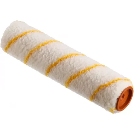 Ролик малярный сменный ЗУБР &quot;ОПТИМА -ГИРПАИНТ&quot;, все виды ЛКМ, для ровных поверхностей, полиэстр, ворс 12 мм, бюгель 6 мм, 40х240мм 02516-24 купить в Урае