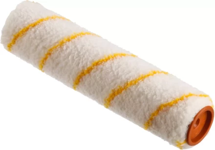 Ролик малярный сменный ЗУБР &quot;ОПТИМА -ГИРПАИНТ&quot;, все виды ЛКМ, для ровных поверхностей, полиэстр, ворс 12 мм, бюгель 6 мм, 40х240мм 02516-24 купить в Урае