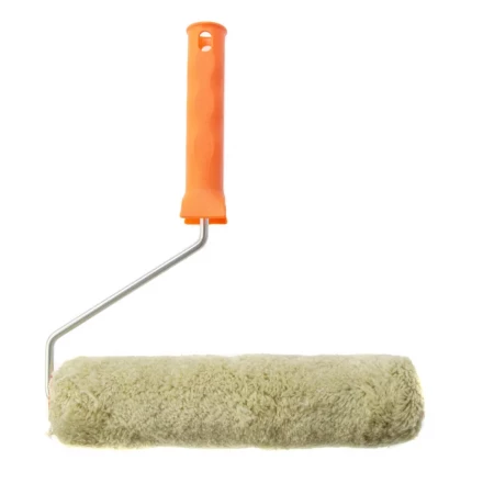 Валик &quot;Фасадные работы&quot;, 250 мм, ворс 18 мм, D 36 мм, D ручки - 6 мм, полиакрил, полиэстер Сибртех 80225 купить в Урае