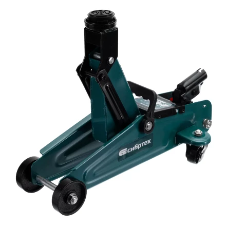 Домкрат гидравлический подкатной Сибртех 50835, 2 т, 135-320 мм, в пласт. кейсе купить в Урае