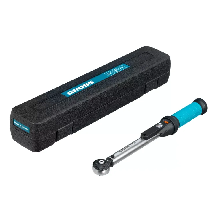 Ключ динамометрический Gross 14180, 5-25 Нм, 1/4", CrV купить в Урае