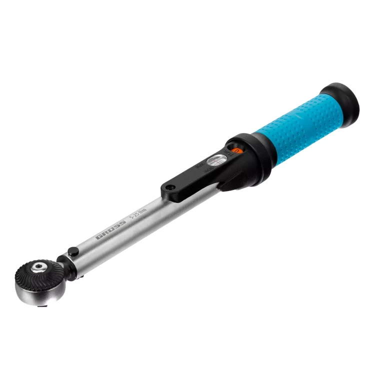 Ключ динамометрический Gross 14180, 5-25 Нм, 1/4", CrV купить в Урае
