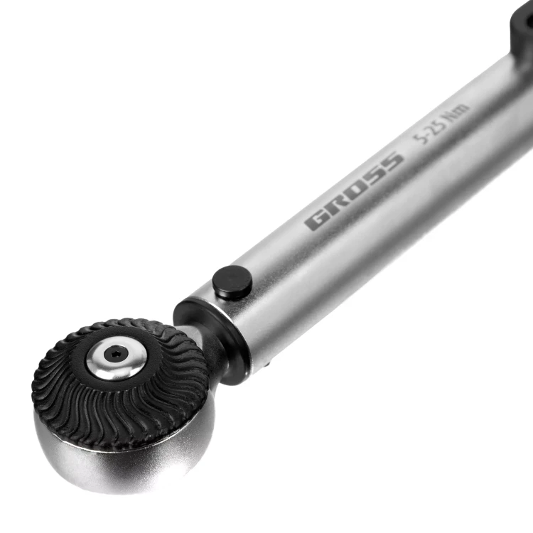 Ключ динамометрический Gross 14180, 5-25 Нм, 1/4", CrV купить в Урае