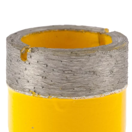 Сверло алмазное по керамограниту 27 мм мокрое резание М14 DENZEL 72682 купить в Урае