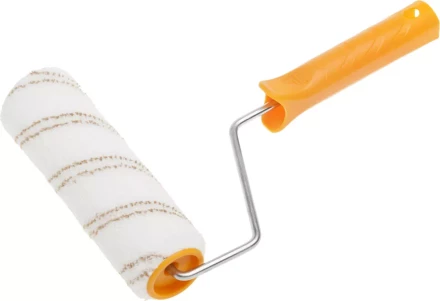 Валик &quot;МИКРОВОЛОКНО&quot; малярный в сборе, ворс 9 мм, бюгель 6 мм, 40x180мм, STAYER Master 0343-18 купить в Урае