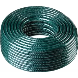 Шланг РОСТОК КЛАССИК поливочный, 15 атм., армированный, 3-х слойный, 1/2"х50м 40308-1/2-50