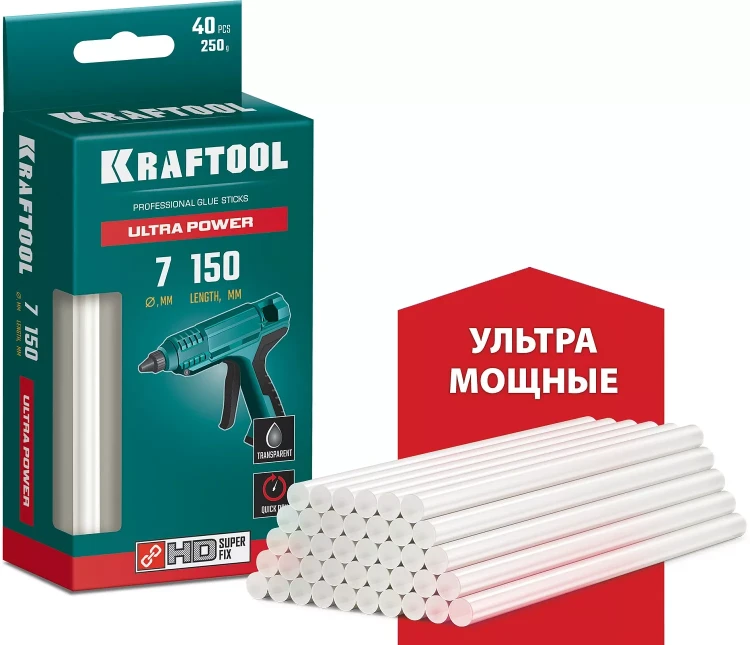 Стержни клеевые 06837-40 купить в Урае