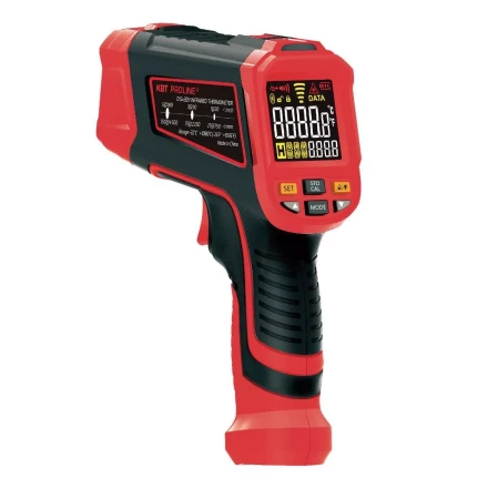 Лазерный бесконтактный цифровой пирометр КВТ KT 653 до 1080°C (87246) купить в Урае