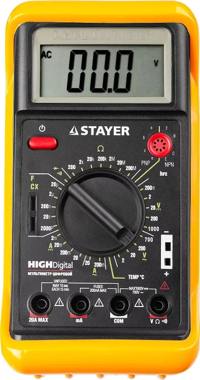 Мультиметр STAYER "EXPERT" HIGHDigital цифровой 45320-T купить в Урае
