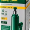 Домкрат гидравлический бутылочный "Kraft-Lift", сварной, 12т, 230-458мм, KRAFTOOL 43462-12 43462-12_z01 купить в Урае