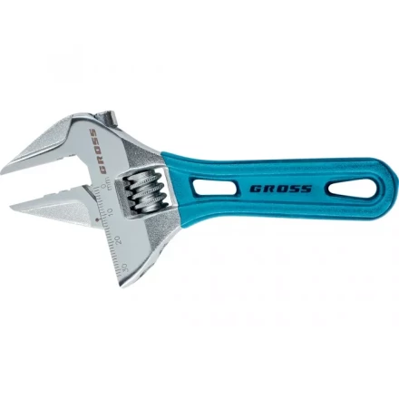 Ключ разводной, 250 мм,CrV, укороченная ручка  GROSS 15566 купить в Урае