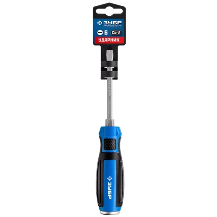 ЗУБР Ударник, SL6 х 100 мм, ударная отвертка, Профессионал (25271-6) купить в Урае