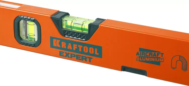 Уровень KRAFTOOL "PROKRAFT-M" коробч. магнит., 2 ампулы, 0,5 мм/м, 400мм 34712-040_z01 купить в Урае
