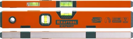Уровень KRAFTOOL &quot;PROKRAFT-M&quot; коробч. магнит., 2 ампулы, 0,5 мм/м, 400мм 34712-040_z01 купить в Урае