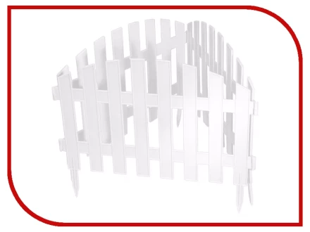 Забор декоративный &quot;Винтаж&quot; 28 х 300 см белый PALISAD Россия 65011 купить в Урае