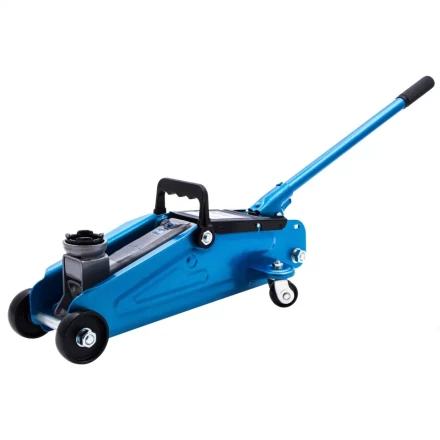 Домкрат гидравлический подкатной 2т высота подъема 140-340 мм в кейсе Stels 51128 купить в Урае