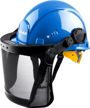 ЗУБР ЗАСЛОН-С, 190 х 339 мм, экран из мелкоячеистой сетки, защитный лицевой щиток для крепления на каске, Профессионал (110855) купить в Урае