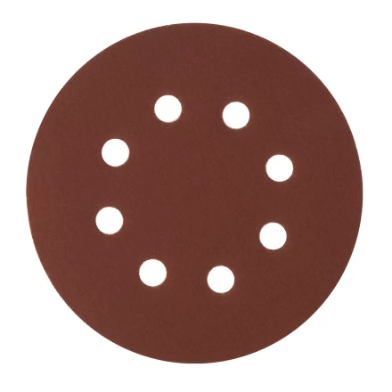 Круг абразивный на ворсовой подложке под &quot;липучку&quot;, перфорированный, P 400, 125 мм, 5 шт Сибртех 738147 купить в Урае